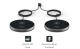 Yealink CPE95 Wired Microphones for CP965